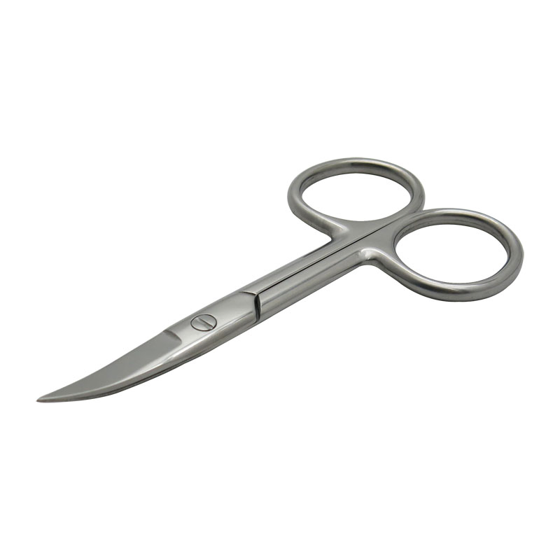3.5mm Thickness 3.5inch Stainless Steel Eyebrow Manicure Cuticle Scissors
