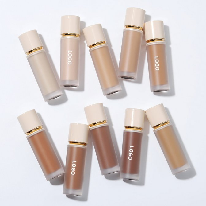 Cosmetics Beauty 10 Colors Matte Concealer Full Coverage Brighten Liquid Concealer No Logo