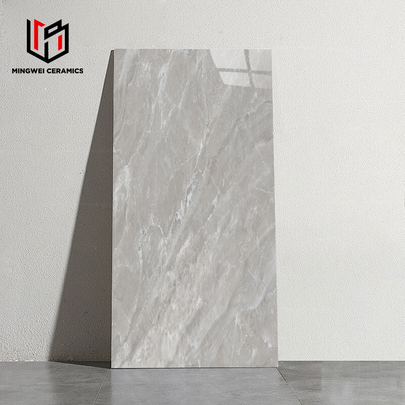 600X1200mm Large Format Porcelain Slab Tiles, High Gloss Marble Design Ceramic Tiles
