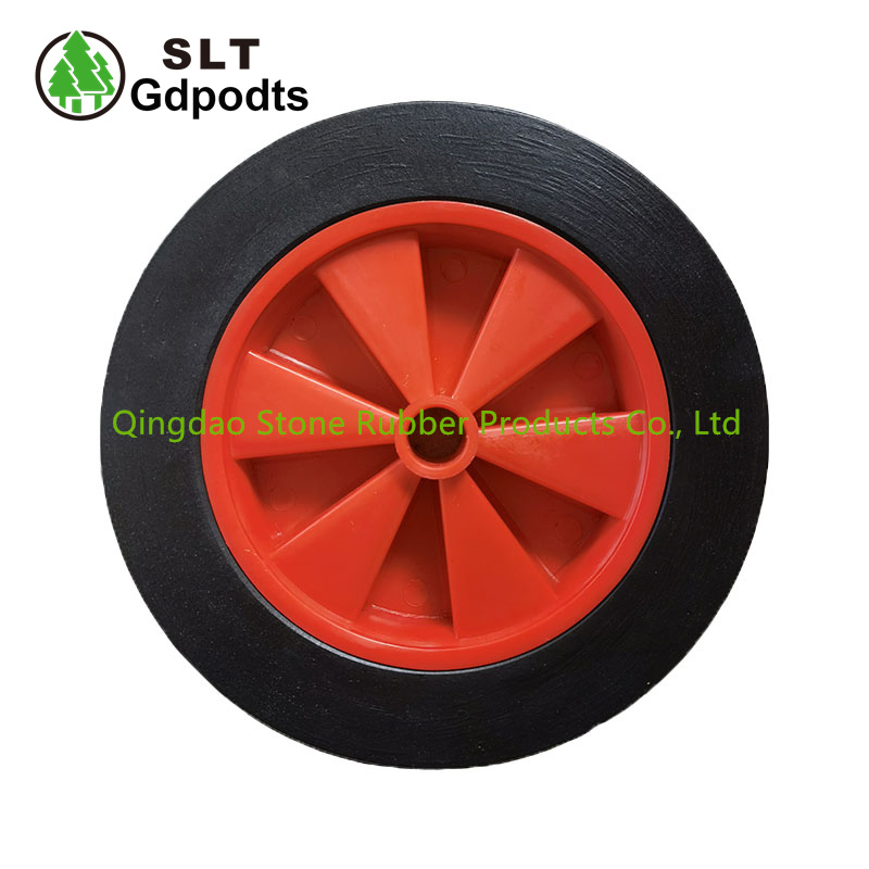 12 Inch Solid Rubber Tire for Hand Trolley
