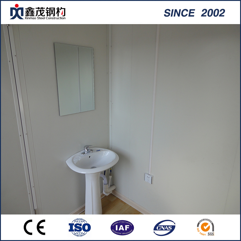 Economical Prefabricated Flat Pack Container House for Single Apartment