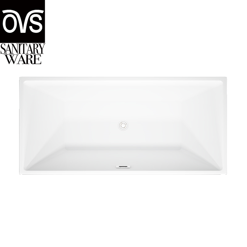 Акриловая ванна с гидромассажем, 1700x800x600 мм