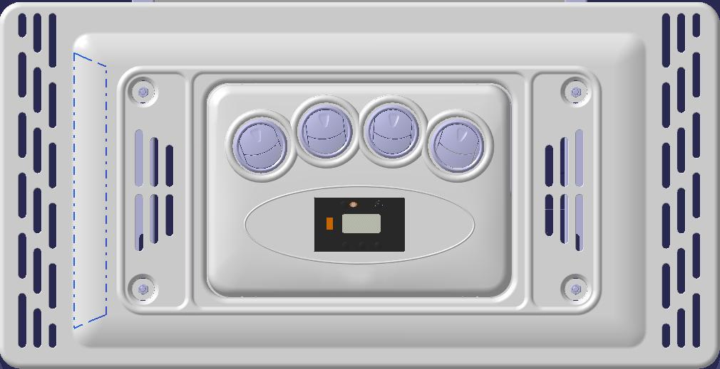 Моноблочный кондиционер для крыши RV