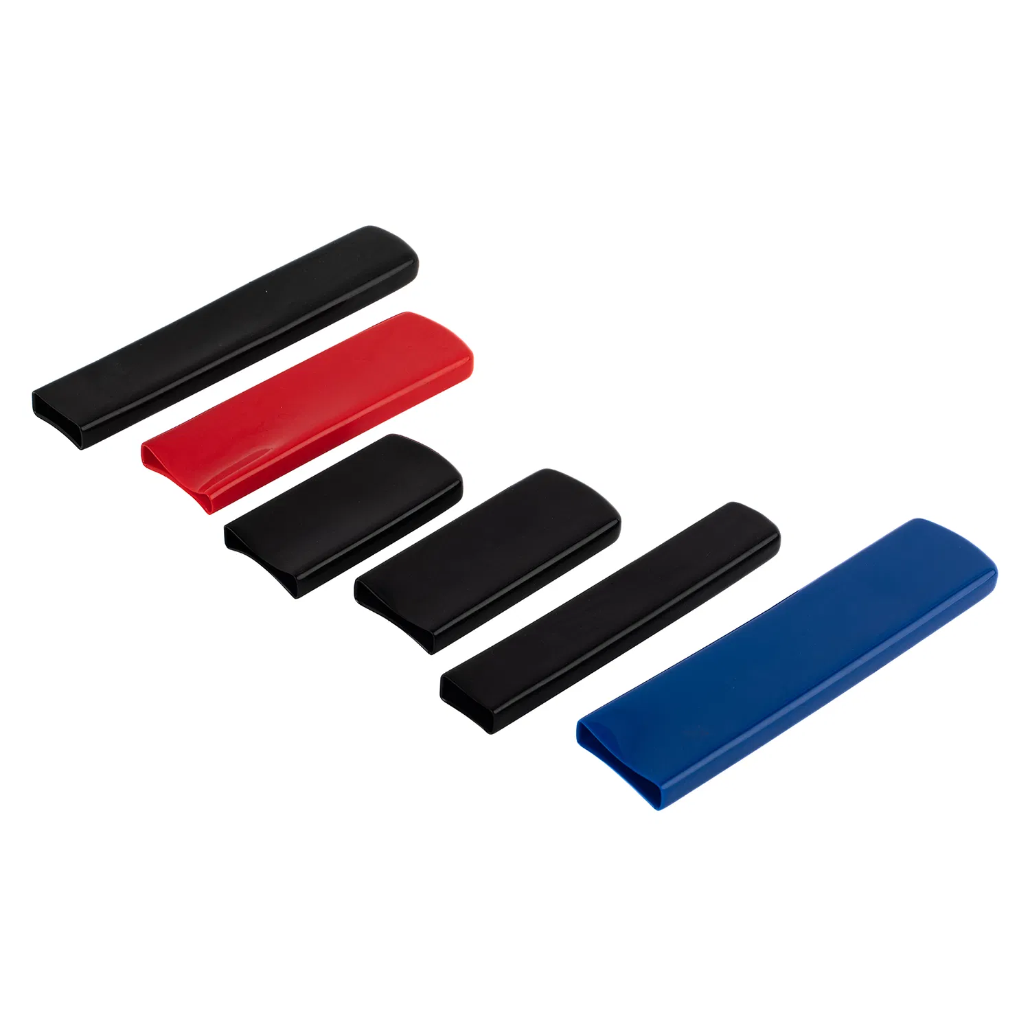 PVC Hardware Handle Soft Rubber Sleeve Flat Handle Sheath Vinyl Rectangular Hand Tip