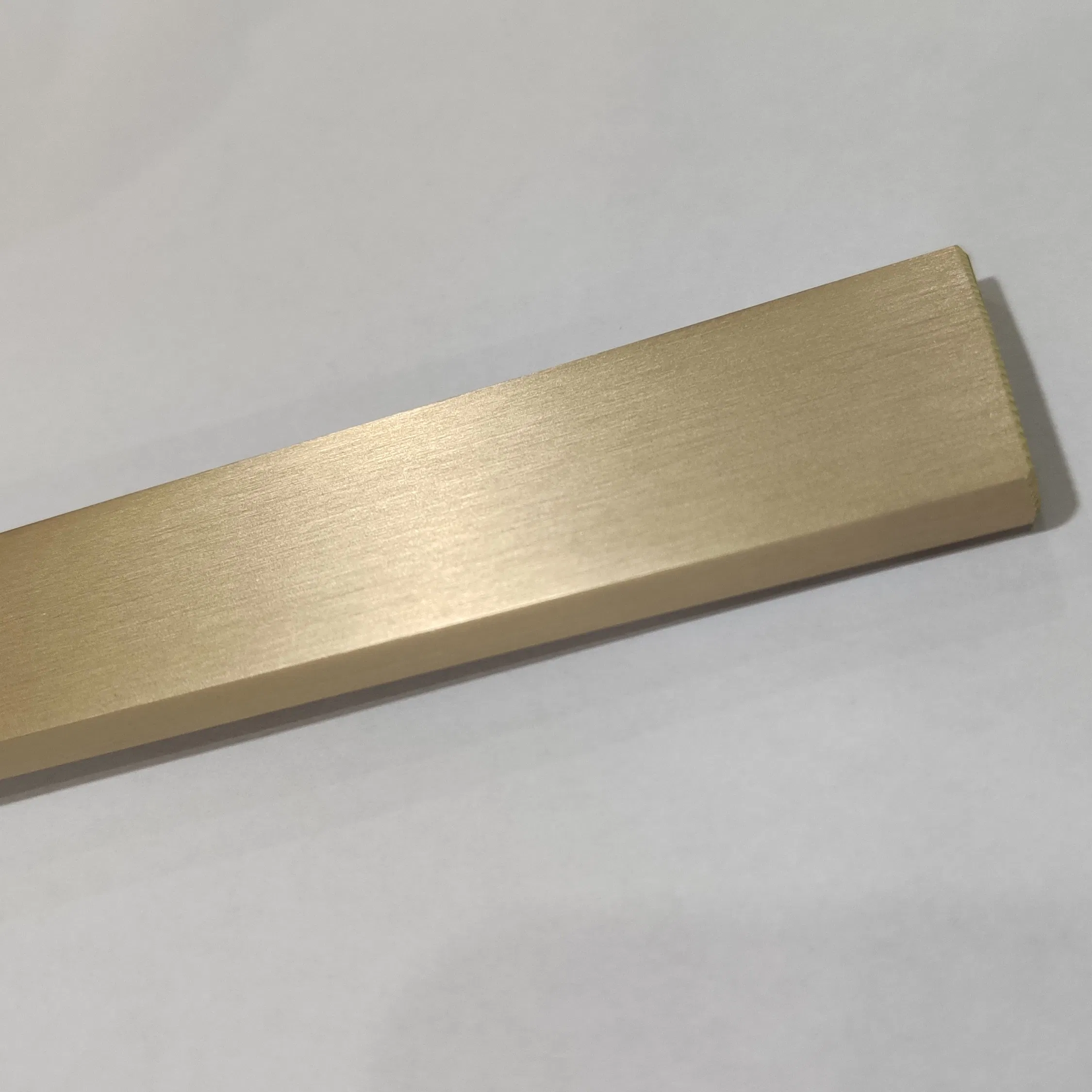 Decorative Brass Bar Metal Floor Inlay Square Bar Tile Trim