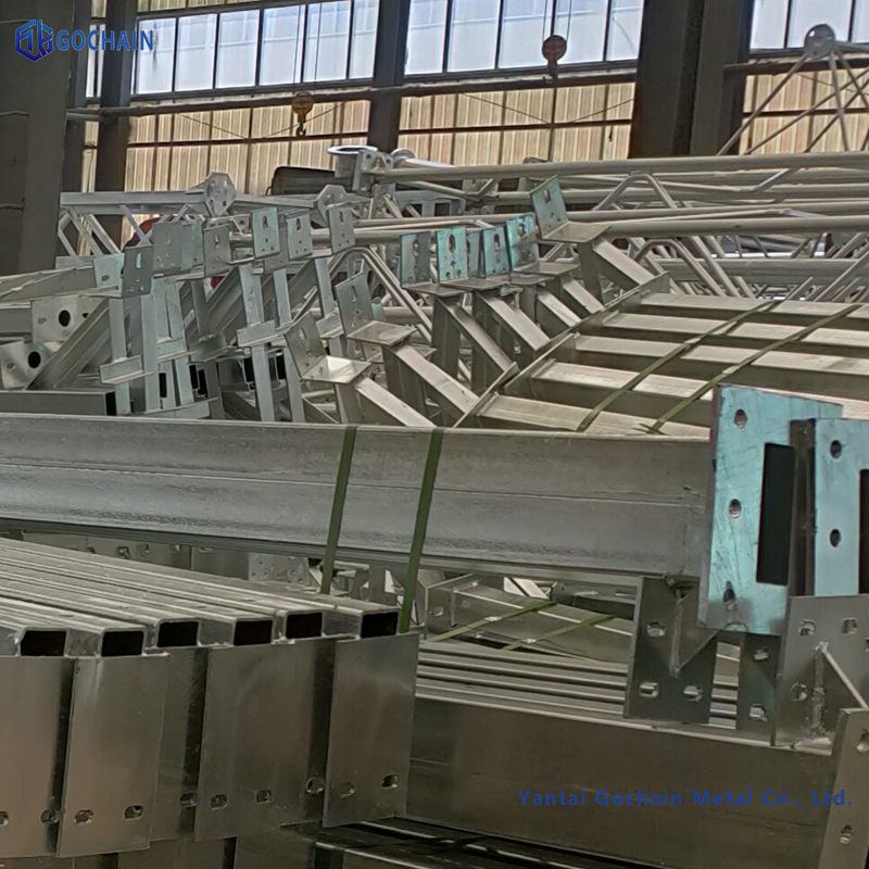 High Quality Q235 Railway Steel Pillar Supports Manufacturer