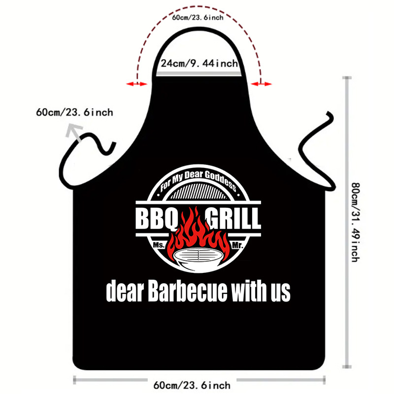 Customizable Waterproof Kitchen Bib Apron for Catering Use