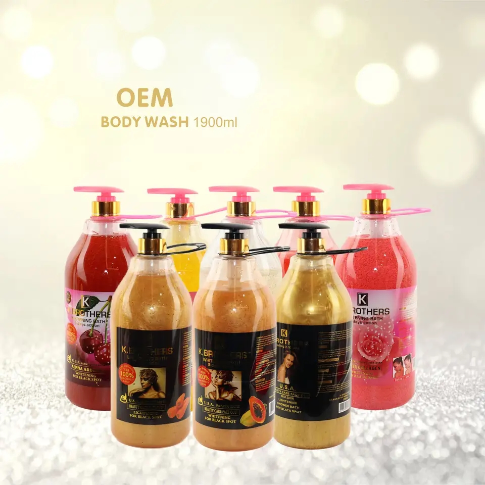 Body Wash K Brothers Bath Lightening Shower Cream