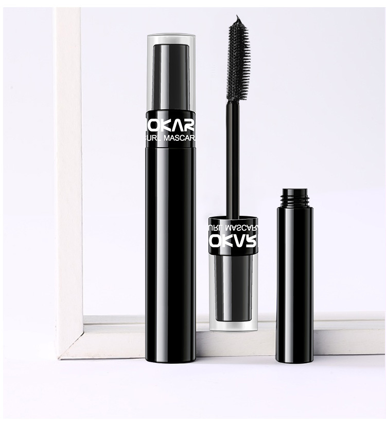 Custom Makeup Luxurious Volume and Length Waterproof Black Mascara