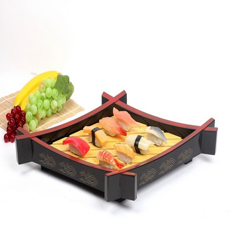 Large Capacity Japanese Serving Platter with Unbreakable Matsuba Design for Wholesale