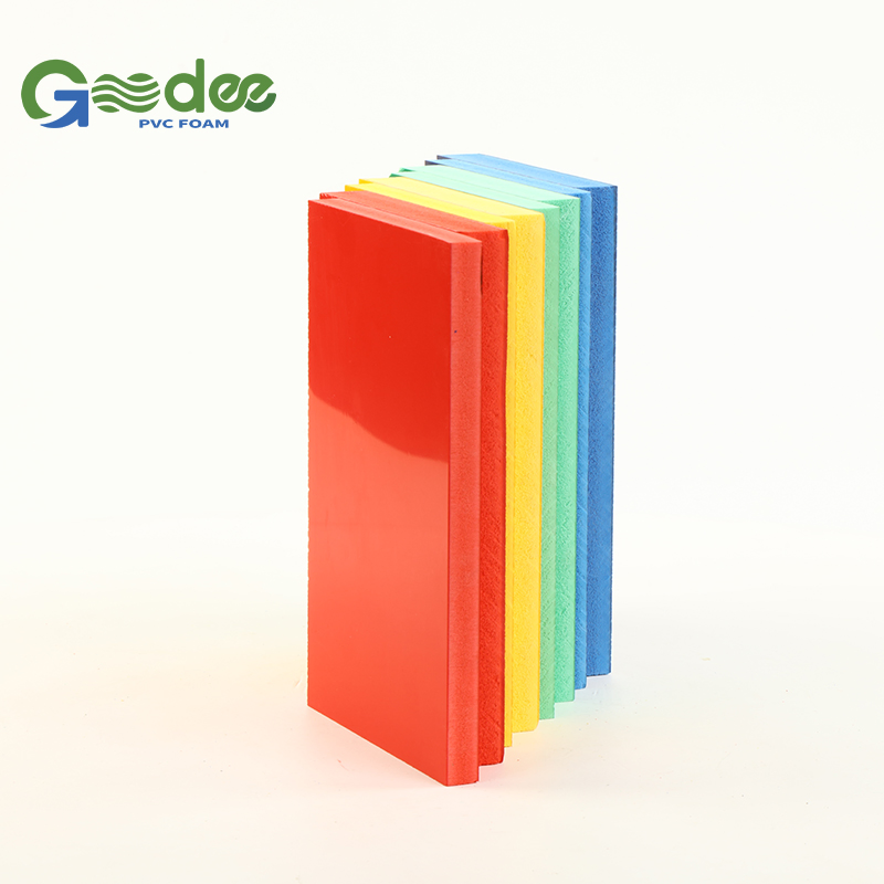 Customized Colored PVC Foam Board Pink 12mm PVC Foam Board for Kitchen Cabinet