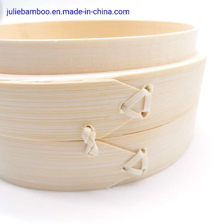 Food Grade Eco-Friendly Natural Hygienic High Quality Bamboo Steamers for Food