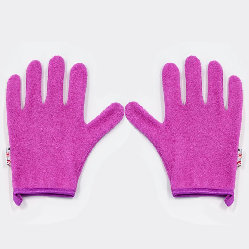 Popular Double Sided Beauty SPA Massage Bath Glove Skin Shower Mitt Scrub Bath Glove Scrubber Exfoliating Glove