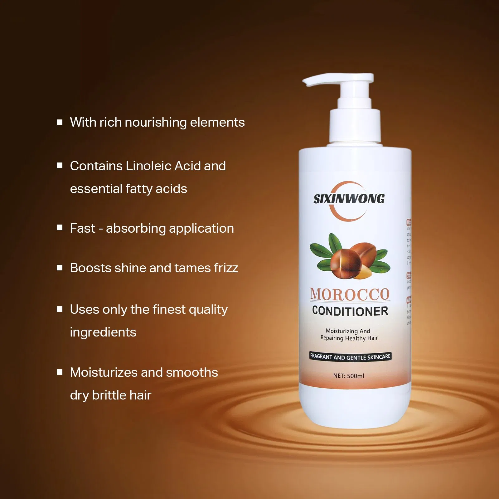 Beauty Cosmetics Prevent Hair Breakage Soothing Treatment for Dry Morocco Conditioner