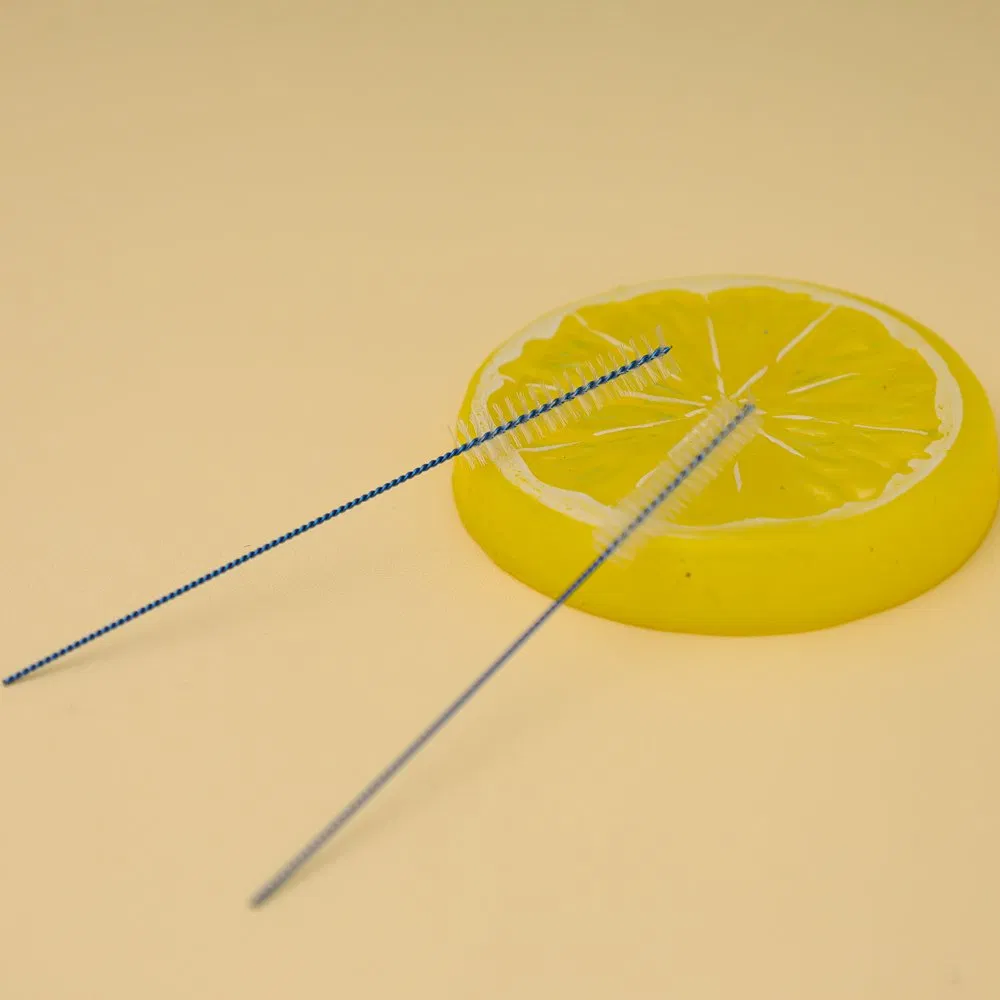 Professional Manufacturer Long Wire Handle Plastic Free Interdental Brush ISO4