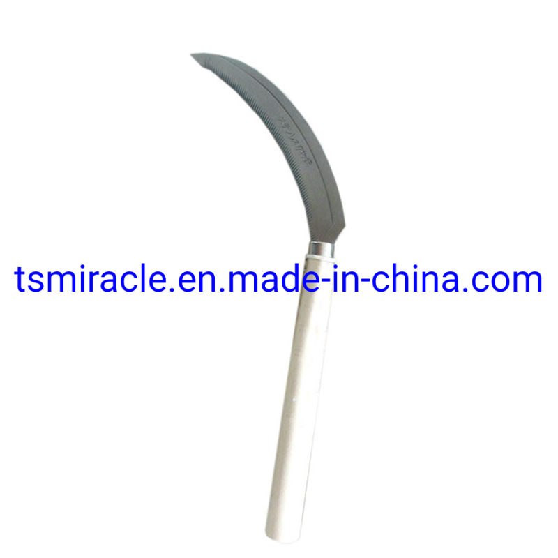 Hot Sale Sugar Cane Bush Knife Cheap Poplar Long Handle Tool Carbon Steel Sickle