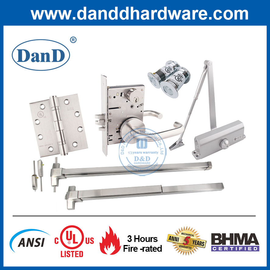 180 Degree Modern Durable Brass UL Fire Door Viewer for Metal Door