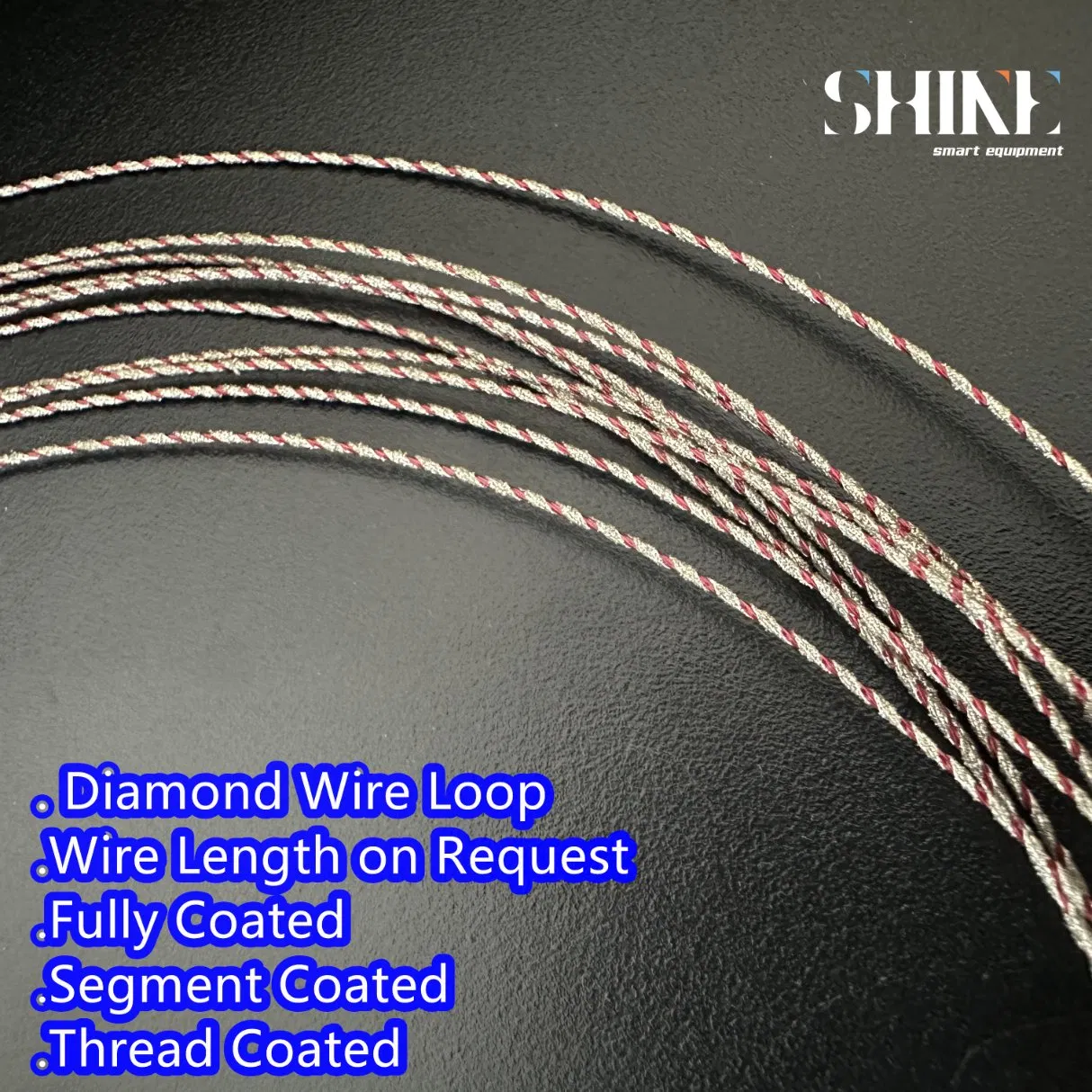 Алмазная пила-нить с покрытием для резки твердых материалов