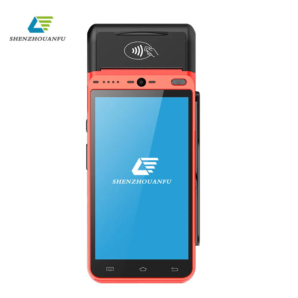 Mobile Handheld Android 10 Touch Screen Online POS Terminal Machine Af930