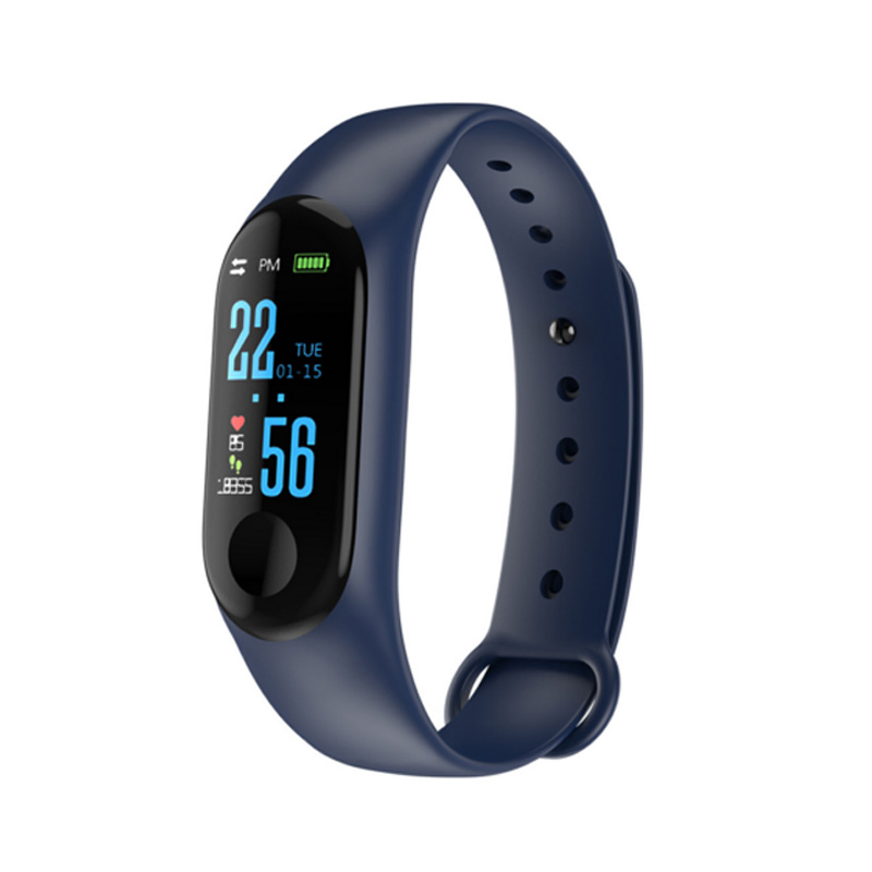 Умный браслет M3: фитнес-трекер с пульсометром и тонометром