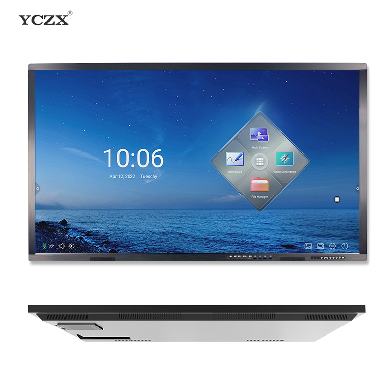 Floor Stand Interactive Touch Screen Smart Board LCD for School Teaching