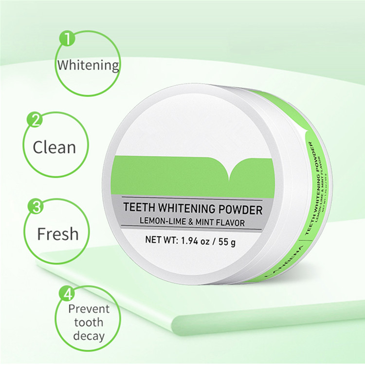 Private Custom Wholesale Lemon Teeth Whitening Powder