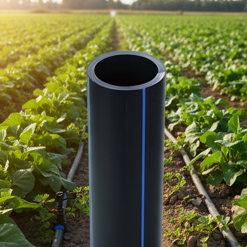 PE Water Pipes ISO4427 Standard HDPE China Professional Manufacturer