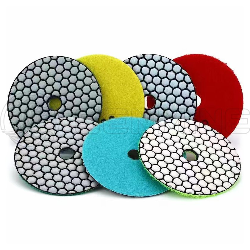 Flexible Hand Diamond Polishing Pads for Concrete Grinder Stone Pads