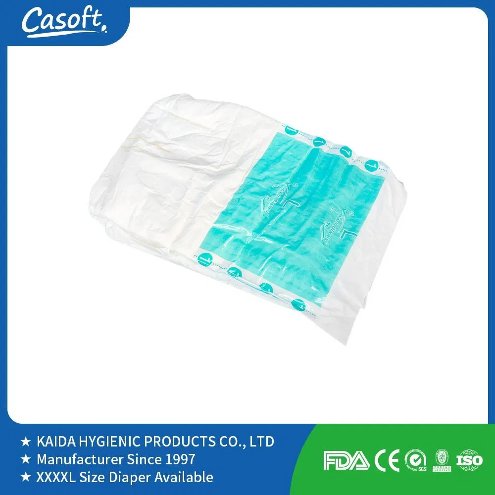 Bulky Casoft Extra Absorbent Adult Nighttime Tabbed Briefs Diapers for Bowl Incontinence in Philippines Russia Korea Us Malaysia Peru Chile EU China