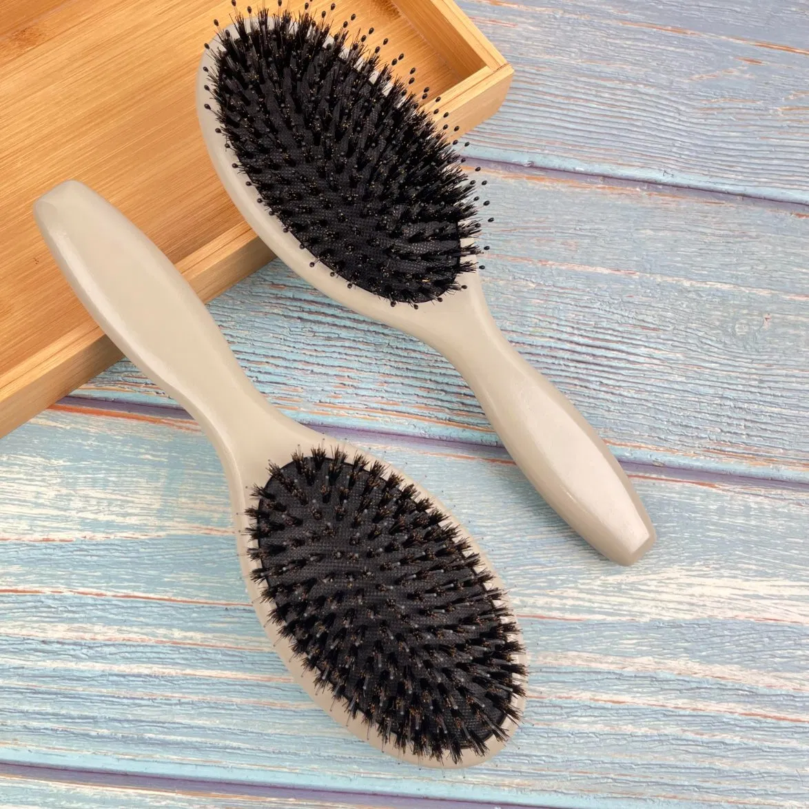 Hot Selling Wooden Salon Airbag Massage Hair Care Anti-Static Electric Cushion Comb