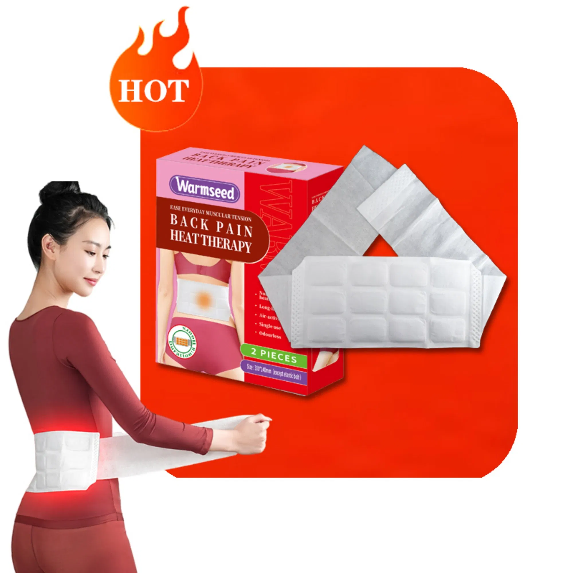 Compact Size Portable Disposable Eco Friendly Simple Operation Heat Therapy Patch