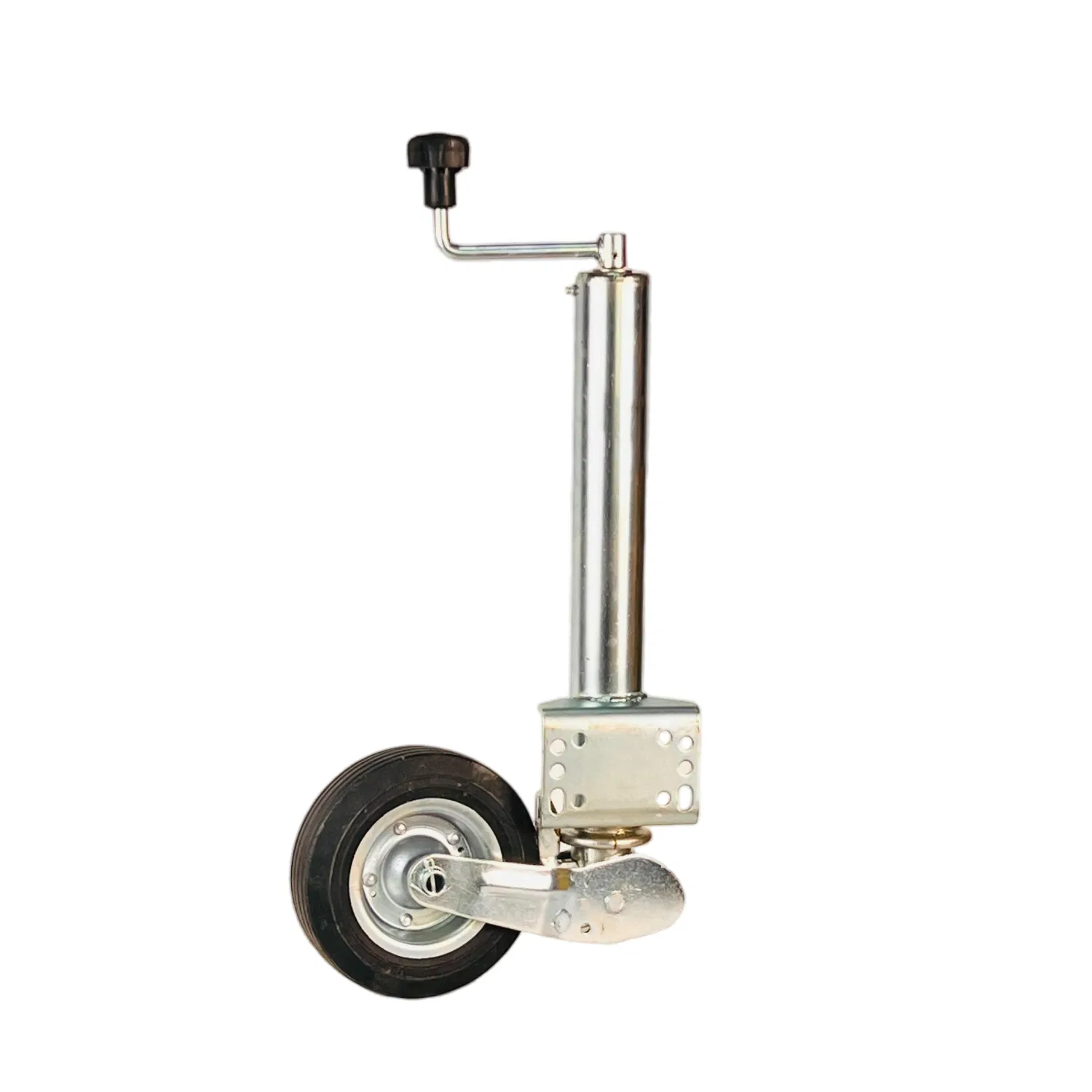 Europe Type 500lbs 48mm 60mm 8 Inch Solid Rubber Wheel Jockey Wheel Trailer Jack