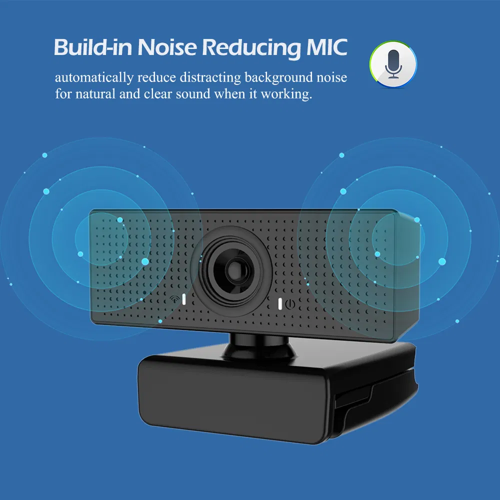 USB Webcam with Privacy Cover, 720p, 1080P, 2K, 4K Available