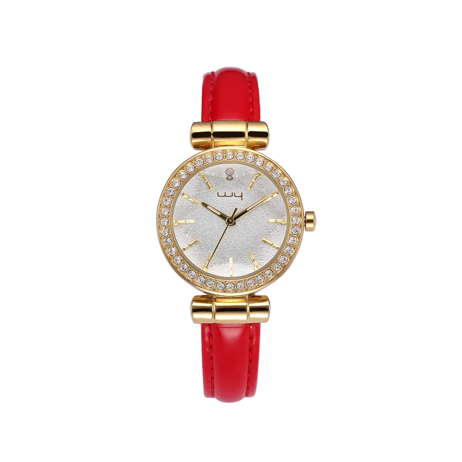 Factory Leather Strap Gift Swiss Quartz Wrist Luxury Watch (WY-008)