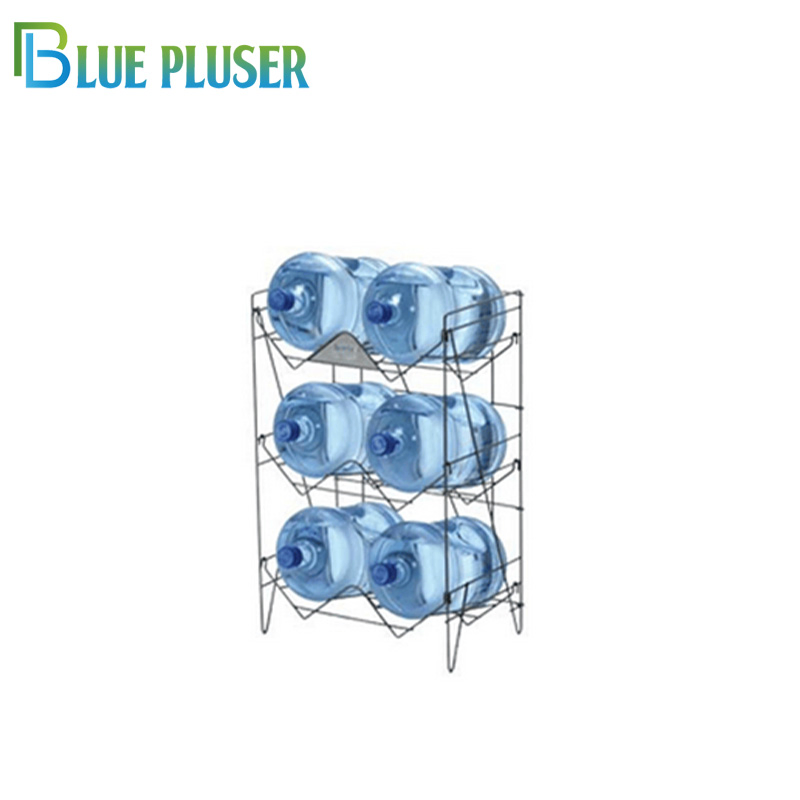 Wholesale Standalone Metal 5-Gallon Water Bottles and Bottle Racks