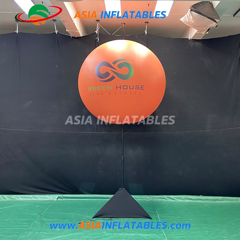 Advertising Custom Logo Inflatable Stand Balloon for Commercial Exhibition