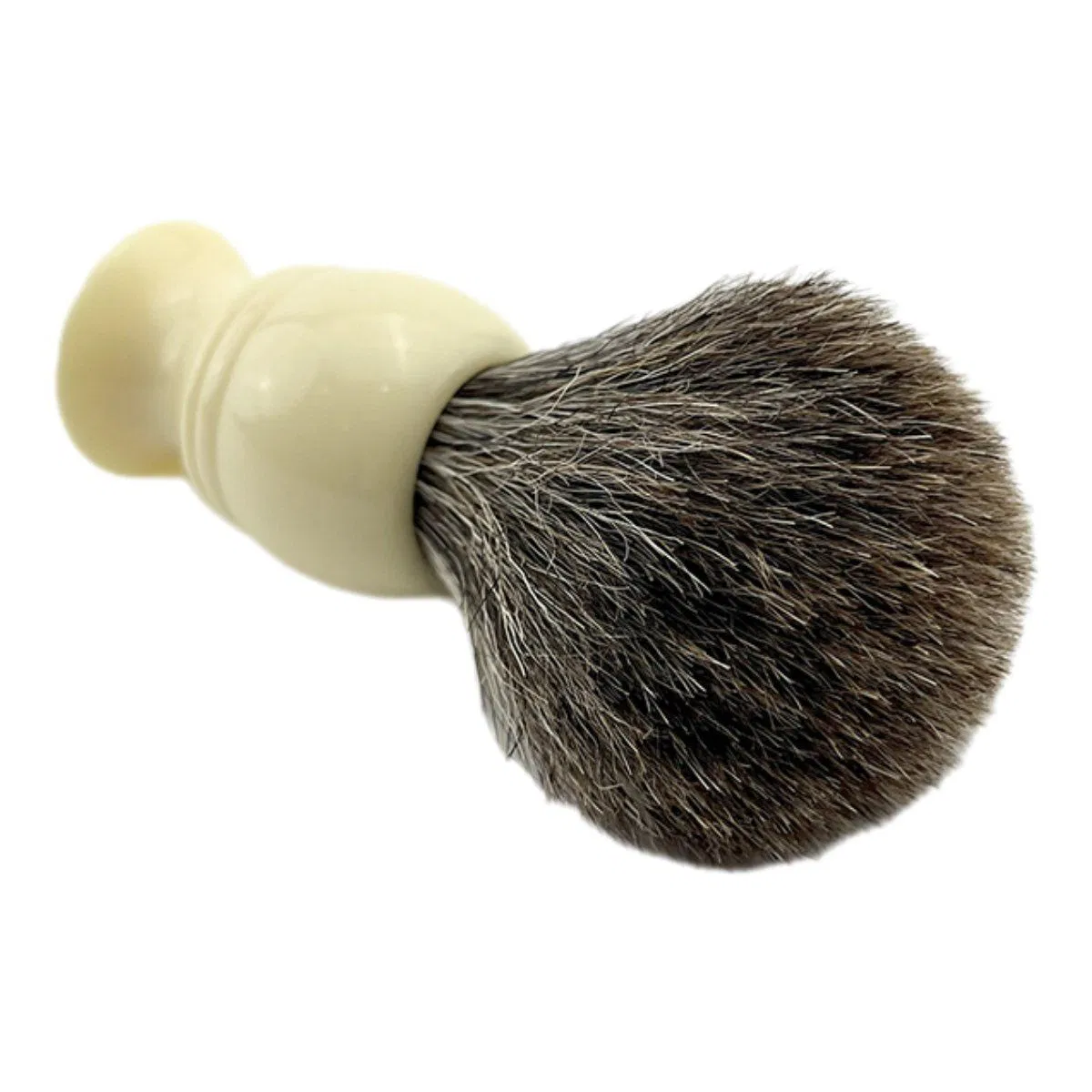 Custom Logo Private Salon Men's Wooden Handle Facial Cleansing Tool Shaving Beard Brush