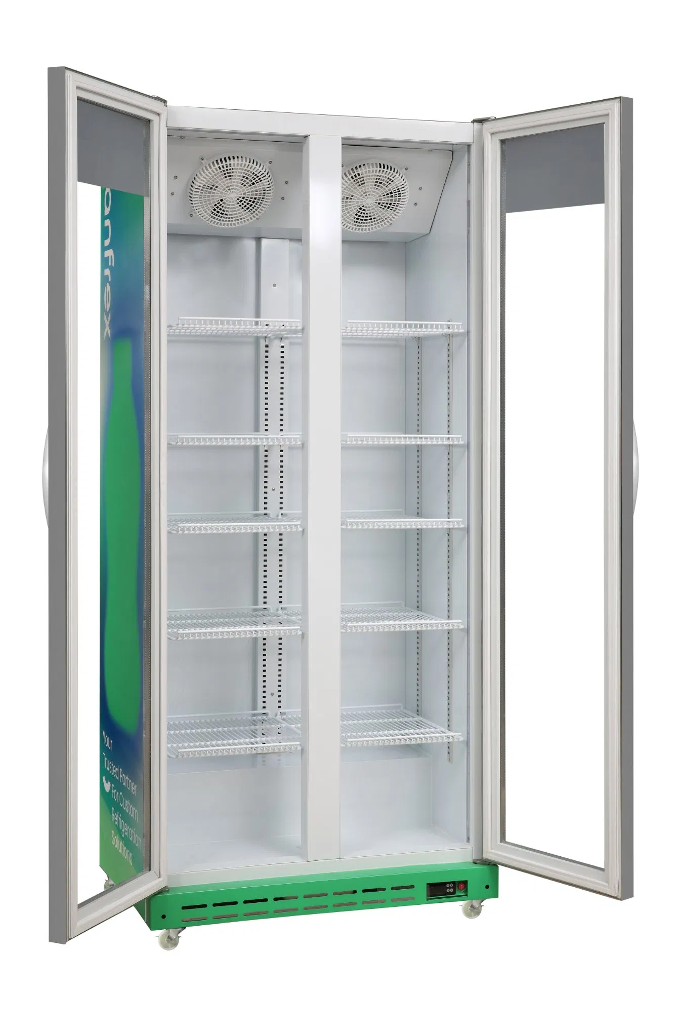 Modern Upright Display Fridge Ideal for Chilled Drinks (Model No.: SS-590FA)
