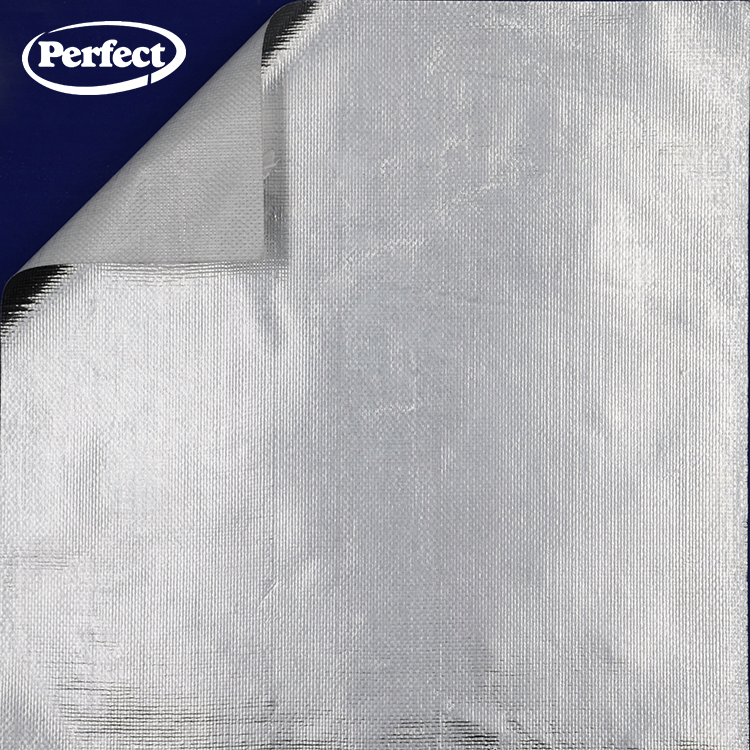 Aluminum Foil Reinforced Fiber Glass Cloth with PE Facing