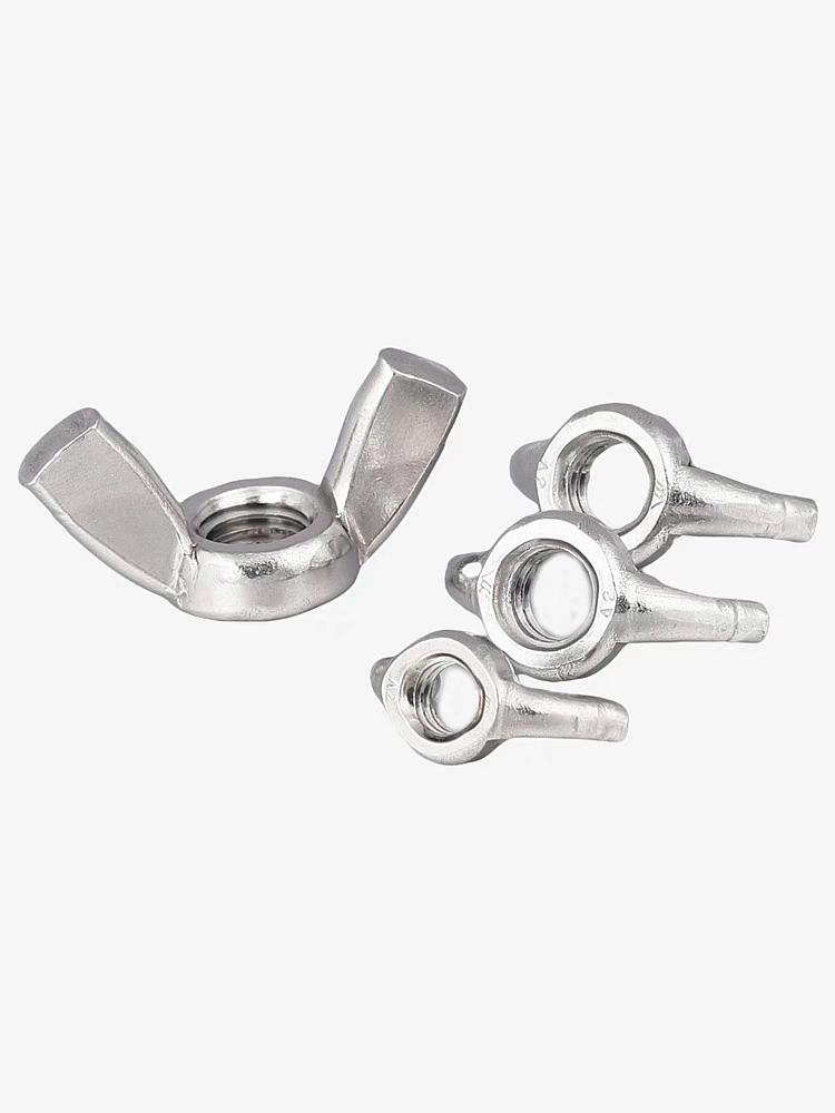 DIN315 Stainless Steel Hand Tighten Butterfly Edged Wing Nut