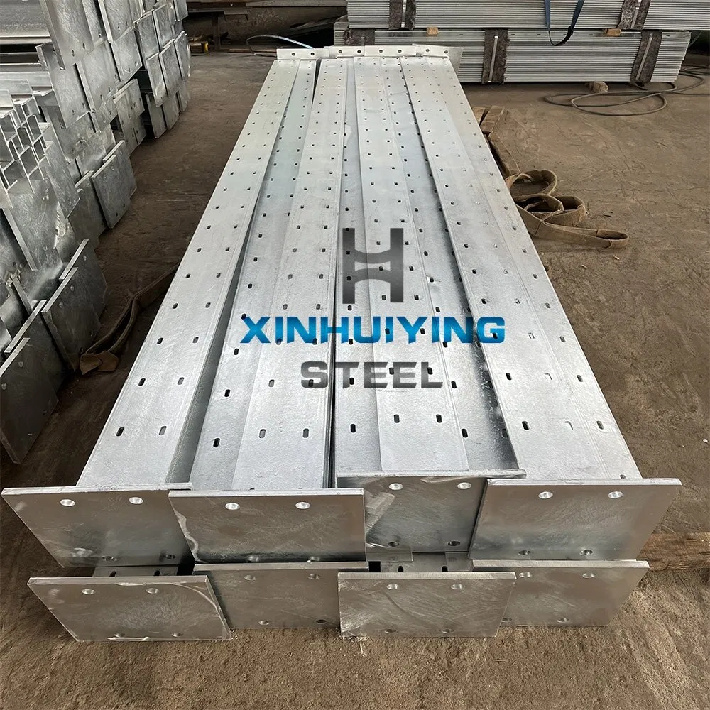 Custom Steel H Post Galvanized H Section Commercial Fencing Post Base Plate