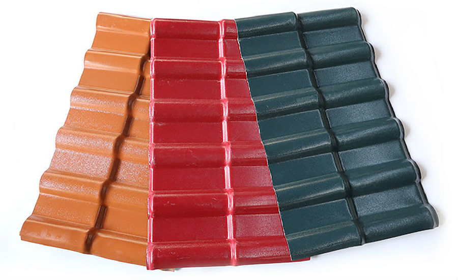 ASA Resin Roof Tile Villa Roof Panel Waterproof Roofing Sheet