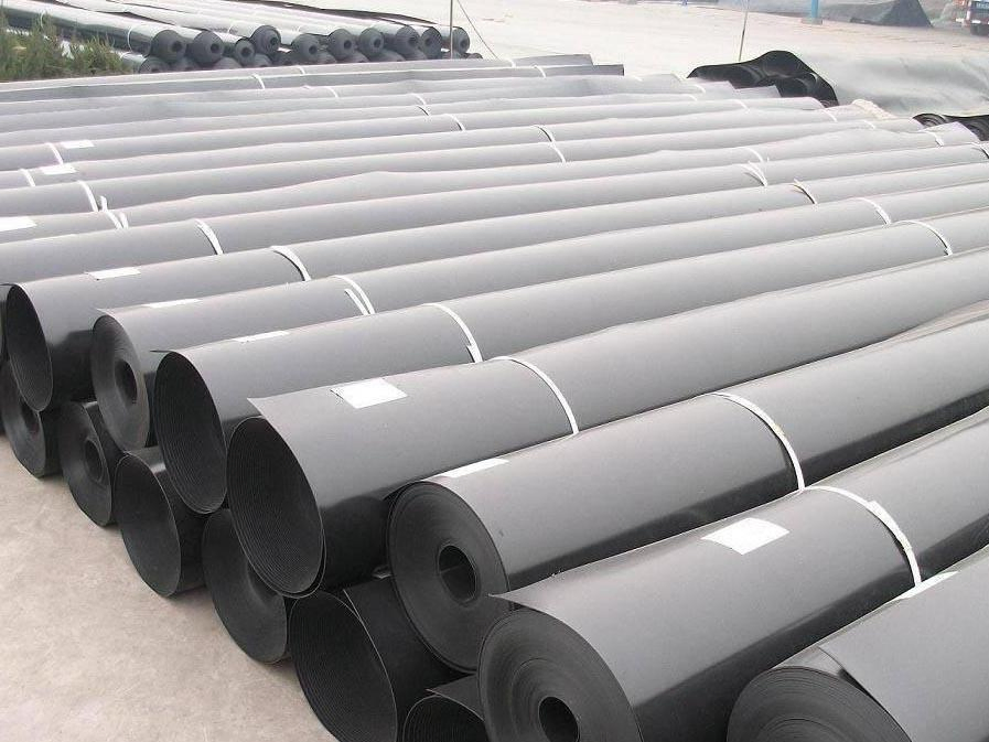 China Factory Cheap EPDM Pond liner Concrete Blanket Black White Gree Colorn Pond Liner Customizable Thickness Textured and Smooth HDPE Geomembrane Liner