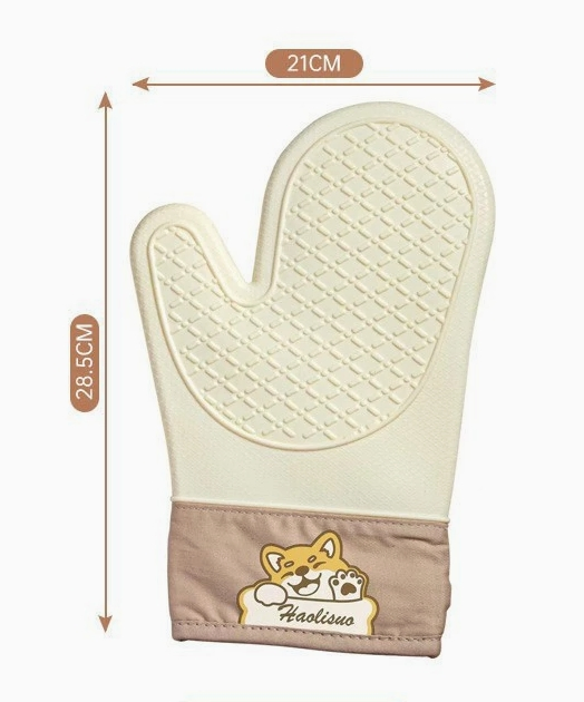 Whole Sale Puppy Sign Insulated Lining Good Grip Soft Silicone Gloves