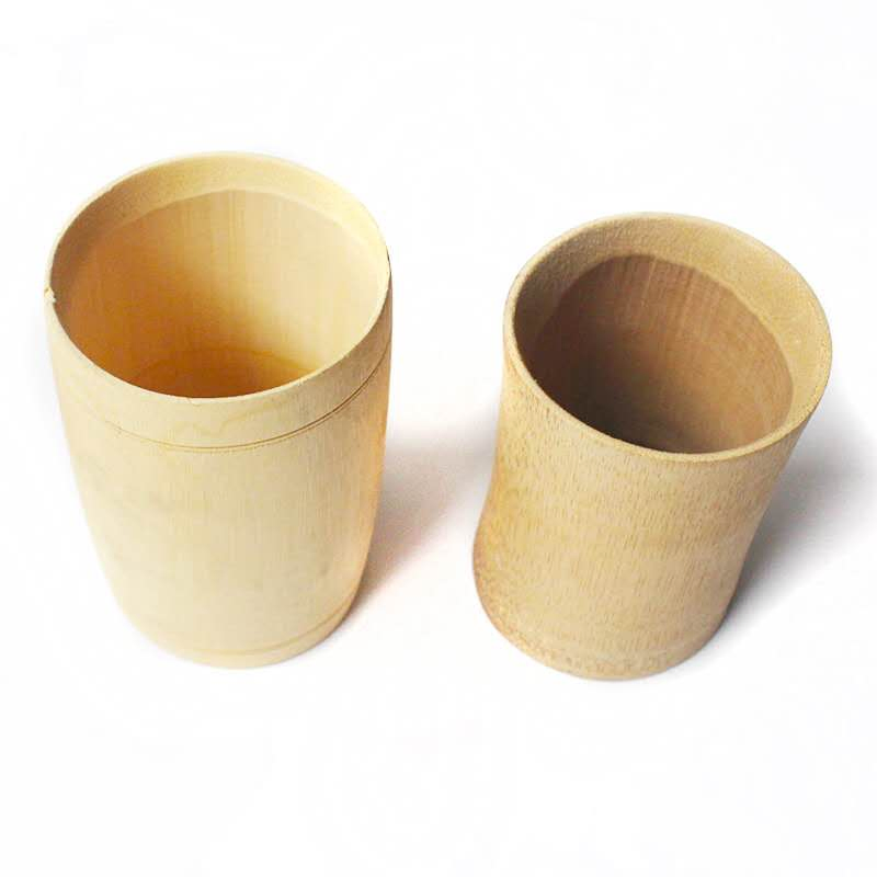 OEM New Design Wooden Bamboo Cup with Customized Logo