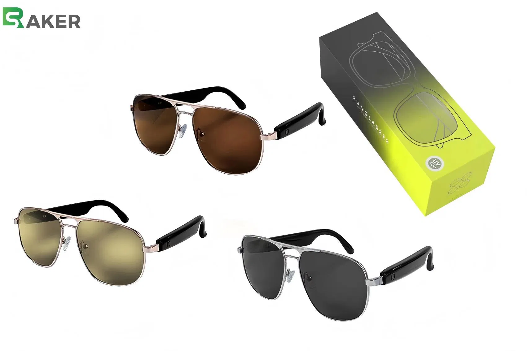 Integrated Speaker Smart Glasses with Clear Voice Pickup