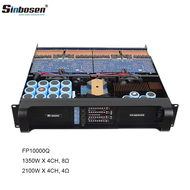 Профессиональный усилитель мощности DS-10Q, 1350Вт x 4