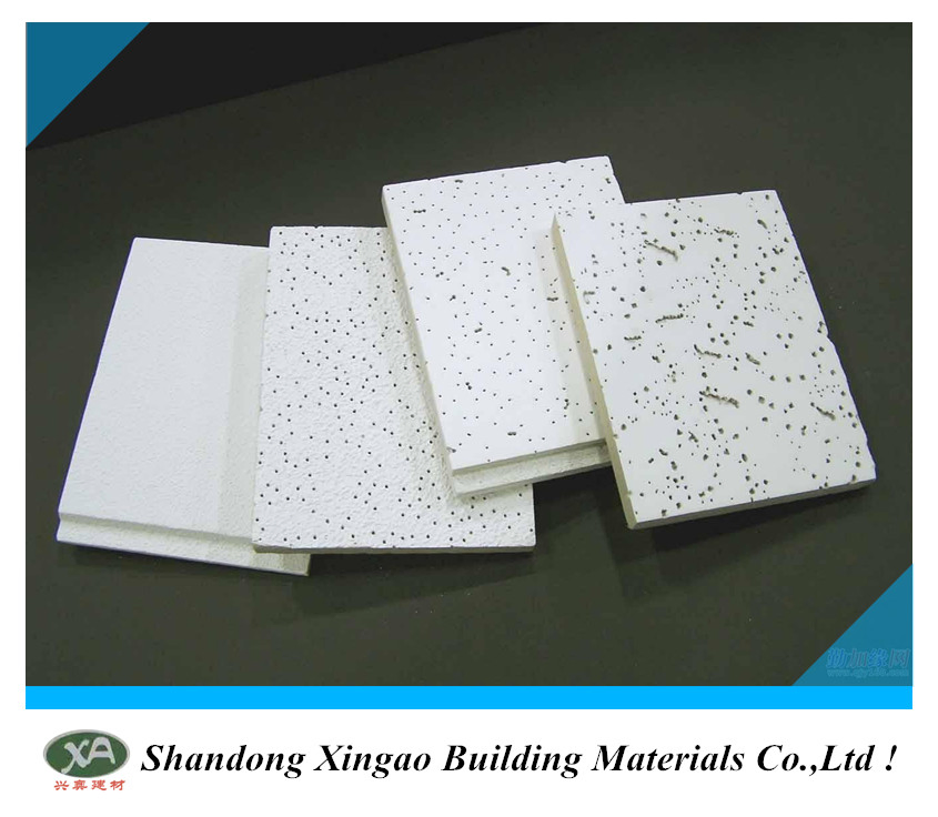 2X2 Drop Ceiling Panels Non-Combustible Mineral Fiber Ceiling Board