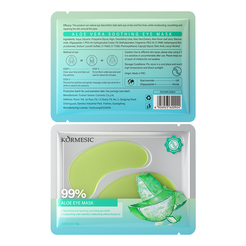 Ultimate Aloe Eye Mask for Comprehensive Eye Area Repair