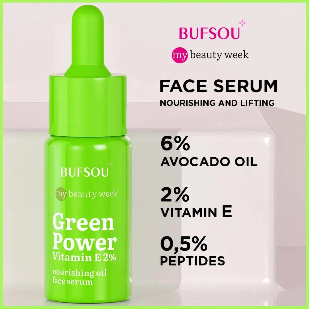 Private Label Korean Skincare Niacinamide Hyaluronic Acid Collagen Whitening Facial Serum Vitamin C E Face Serum for Skin
